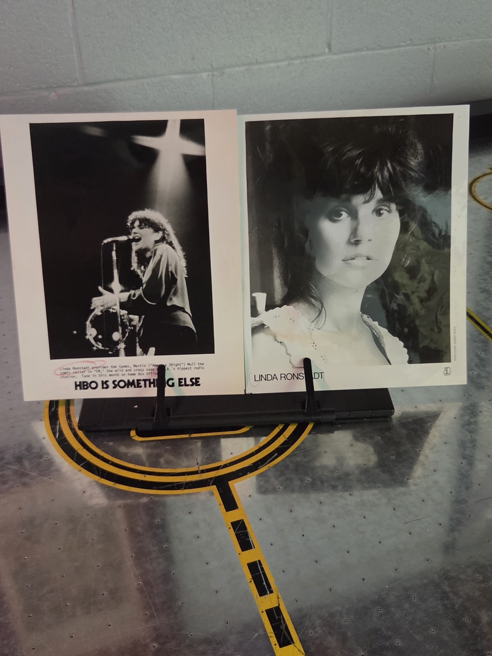 Linda Ronstadt Black & White Promotional Photo Set